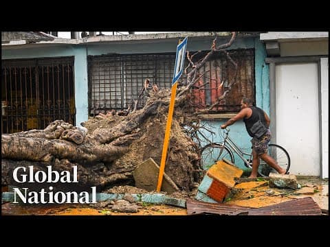 Global National: Oct. 29, 2025 | Hurricane Melissa leaves path of destruction across Caribbean thumbnail