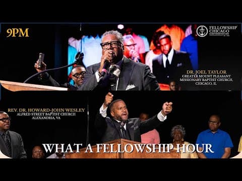 9 PM "What a Fellowship Hour" Pastor Reginald W. Sharpe Jr., Sunday, June 29th, 2025 thumbnail