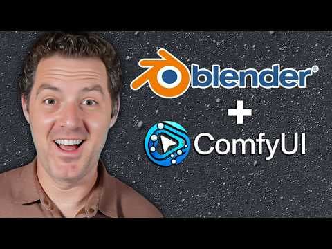 Create AMAZING 3D Scenes in Blender with ComfyUI! (Tutorial) thumbnail