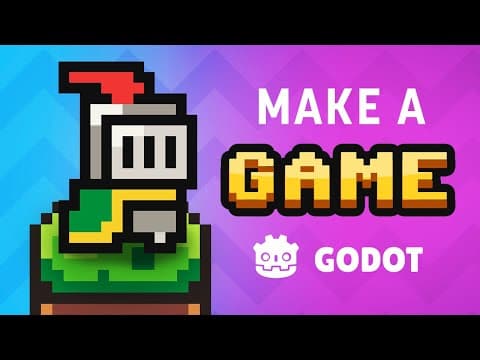 How to make a Video Game - Godot Beginner Tutorial thumbnail