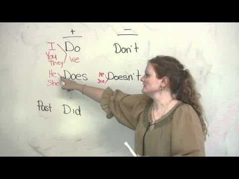 How to Use Do, Does, Did, Don't, Doesn't in English thumbnail
