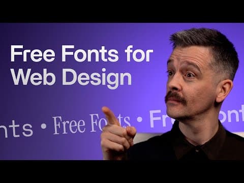 The only 6 fonts web designers need (and they’re free!) thumbnail