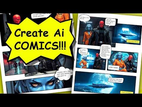 How to Make a Professional Comic Book with AI (Step by Step) thumbnail