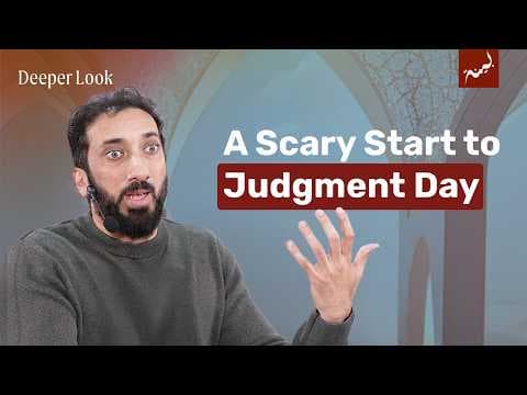 The Day The Sky Will Rip Open | Surah Al-Muzzammil | Nouman Ali Khan thumbnail
