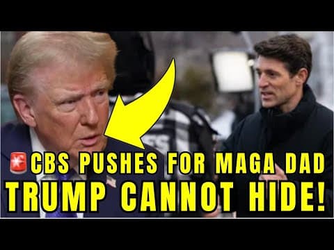 🚨CBS CONFRONTS Trump With MAGA Dad v. ICE Over Daughter's Death! thumbnail