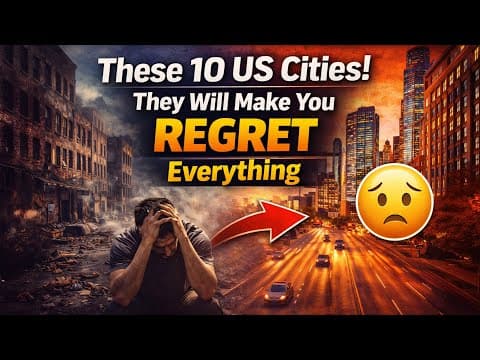 AVOID These 10 US Cities! They Will Make You REGRET Everything thumbnail