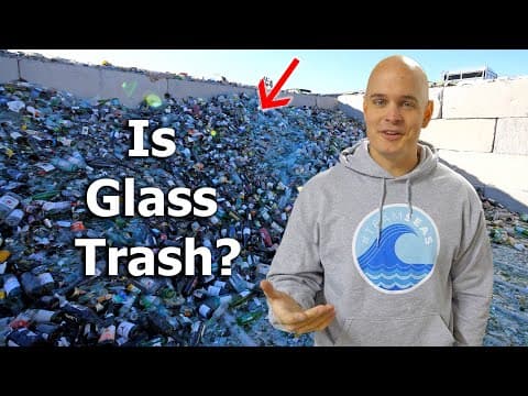What *REALLY* happens to 'Recycled' Glass?! - (you might be surprised) thumbnail
