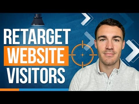 How To RETARGET WEBSITE VISITORS With Facebook Ads thumbnail