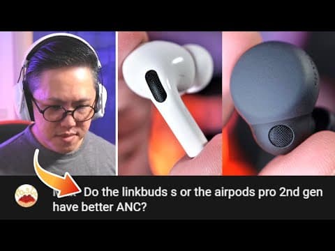 AirPods Pro 2's Noise Cancelling vs Sony LinkBuds S? 🤔 thumbnail