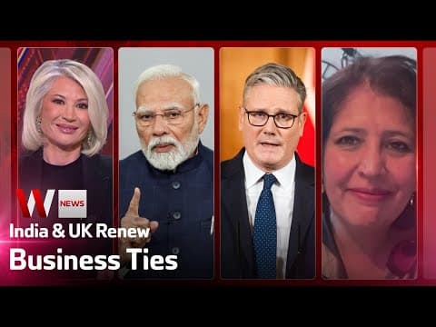 'India Is Now the UK’s Partner, Not a Patron': Indian Journalist on Modi Meeting Starmer | W News thumbnail