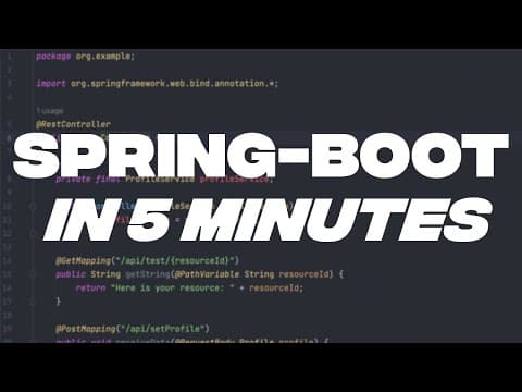 What is Spring-Boot Framework? (explained from scratch) thumbnail
