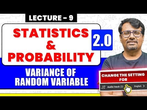 Variance of Random Variable | By GP Sir thumbnail