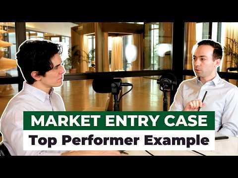 Consulting Case Interview: A Market Entry Case Study with BCG Consultants thumbnail