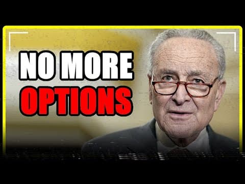 Schumer just made a DESPERATE GAMBLE… thumbnail