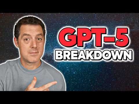 GPT-5 Full Breakdown! (Everything You Need to Know) thumbnail