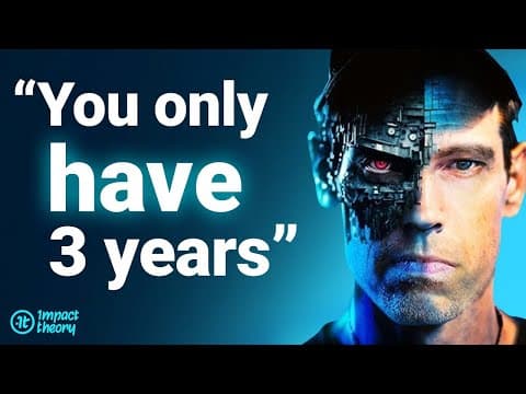Use AI to get ahead while others panic (PREPARE NOW) | Tom Bilyeu thumbnail