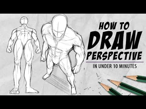 How to draw Perspective | Beginner Tutorial | DrawlikeaSir thumbnail