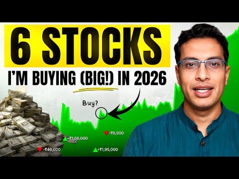 Which 6 Stocks Is Akshat Shrivastava Buying for 2026? thumbnail