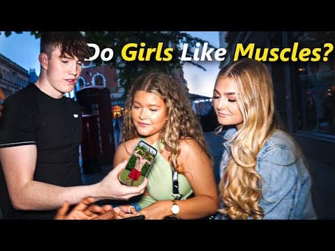 Asking Girls If They Prefer Muscles or No Muscles thumbnail