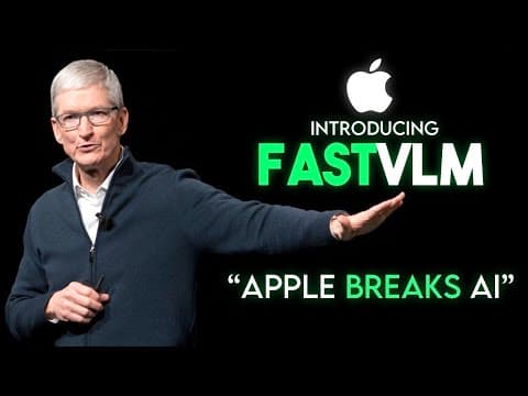 Apple’s New AI SHOCKS The Industry With 85X More Speed (Beating Everyone) thumbnail