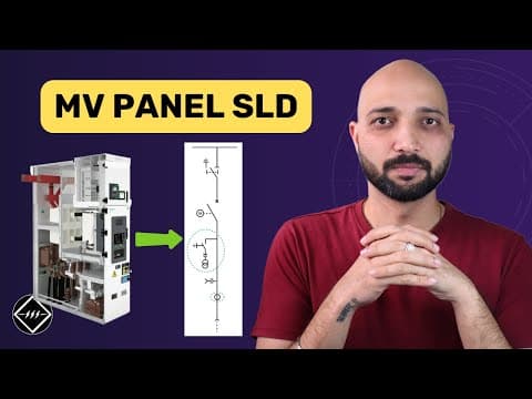 SLD of Medium Voltage Panel/Substation | Explained | TheElectricalGuy thumbnail