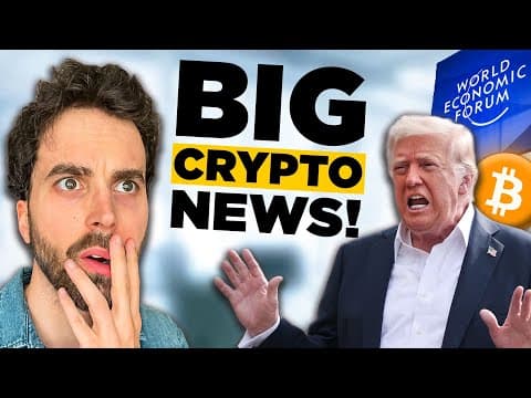 BREAKING: BIGGEST NEWS for CRYPTOCURRENCY at WEF Davos 2026 thumbnail
