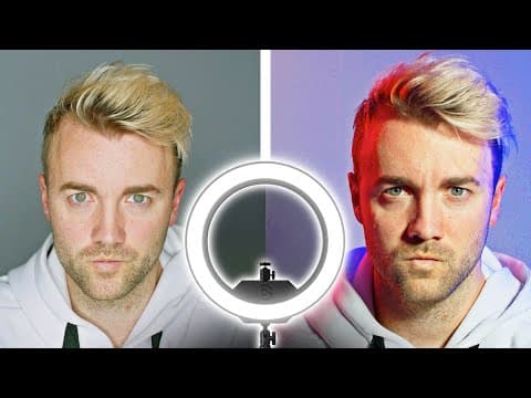Lighting Your YouTube Videos - 5 Different Styles In Less Than 10 Minutes thumbnail