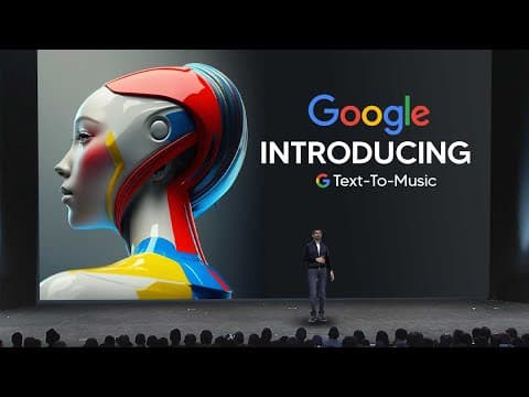 Google's  NEW AI 'Text-To-Music' Shocks The ENTIRE INDUSTRY! (NOW RELEASED!) thumbnail