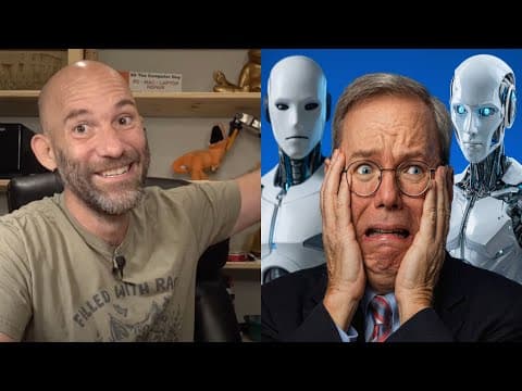 Eric Schmidt Warns AI Can Learn to Kill People -- Guns Don't Kill People, API's Do thumbnail