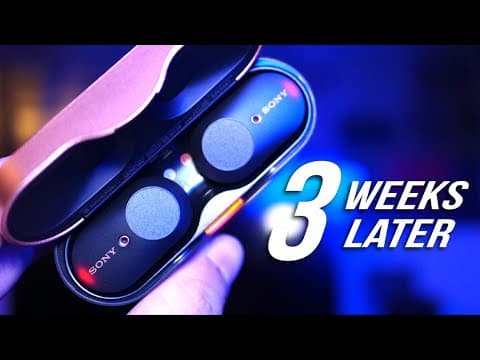 Are Sony WF-1000XM3 Earbuds Worth the Hype After 3 Weeks? thumbnail