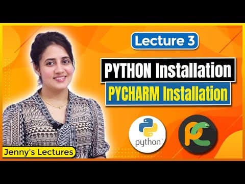 Download and Install Python (3.10.6) and Pycharm | Python Tutorials for Beginners #lec3 thumbnail