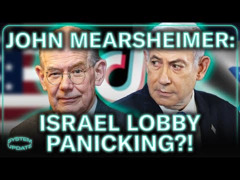 Prof. John Mearsheimer: "Israel is in DESPERATE STRAITS" thumbnail