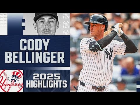 Cody Bellinger's MASSIVE 2025 with the Bronx Bombers! 🗽 (Full season highlights w/Yankees) thumbnail