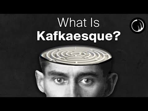 What Is Kafkaesque? - The 'Philosophy' of Franz Kafka thumbnail
