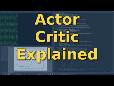 How to Master Actor-Critic Methods with TensorFlow 2 thumbnail