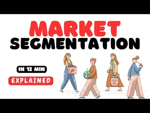 Market Segmentation in 12 minutes thumbnail