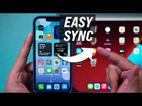 How to Sync iPhone and iPad thumbnail
