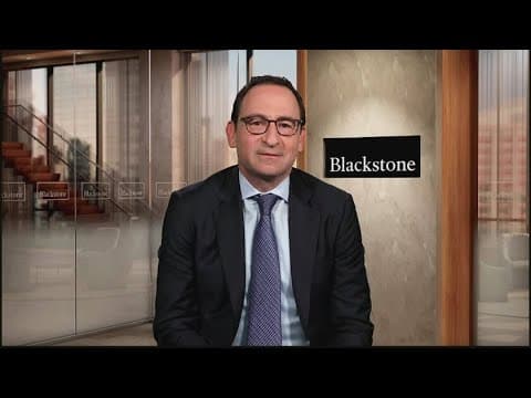 Blackstone's Jon Gray on Earnings, M&A, Private Credit thumbnail