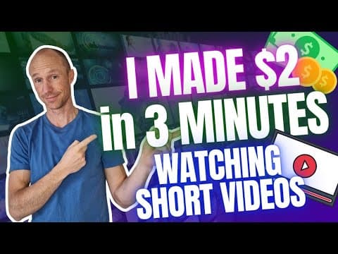 I Made $2 in 3 Minutes Watching Short Videos with This App… But Here’s the Catch (Reel Rush Review) thumbnail
