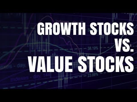 Growth Stock vs Value Stocks - Animated thumbnail