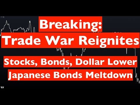 Global Stock Market Sell-Off - Trade War Reignites and Rocks Markets thumbnail