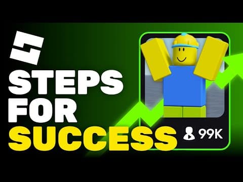 How To Make A Popular Roblox Game thumbnail