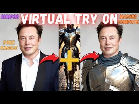 IDM-VTON: The Most Amazing Virtual Clothing Try On Application - RunPod - Massed Compute - Kaggle thumbnail