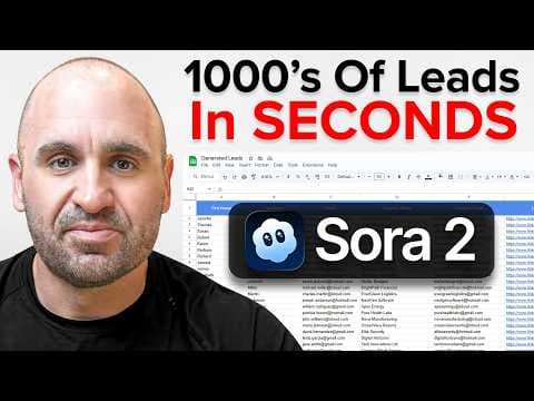 How to Use Sora 2 to Generate UNLIMITED Leads thumbnail