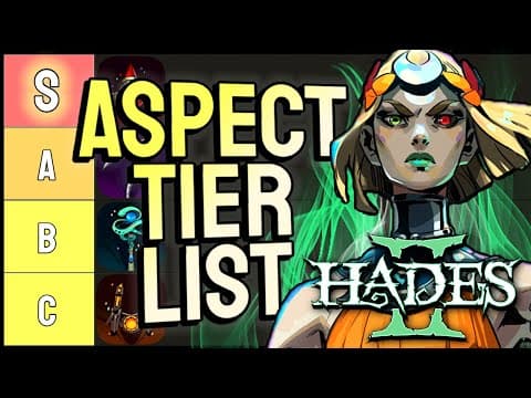 UPDATED Weapon Aspect Tier List for Hades 2 1.0! | Haelian thumbnail