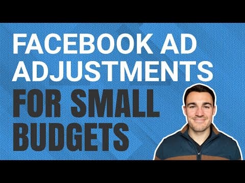How to Optimize Facebook Ad Campaigns with a Small Budget? thumbnail
