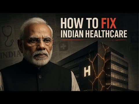 India's Health Crisis : How to Fix India's BROKEN healthcare system? | Ex Apollo Reveals Secrets thumbnail