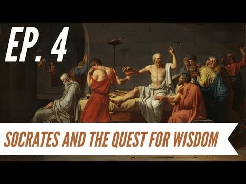 Ep. 4 - Awakening from the Meaning Crisis - Socrates and the Quest for Wisdom thumbnail