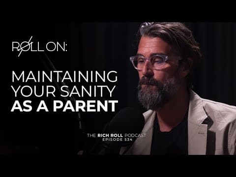 Sanity Tactics for the Work From Home Parent | Rich Roll Podcast thumbnail