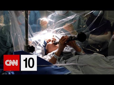 A musician plays the clarinet during her own brain surgery | November 6, 2025 thumbnail
